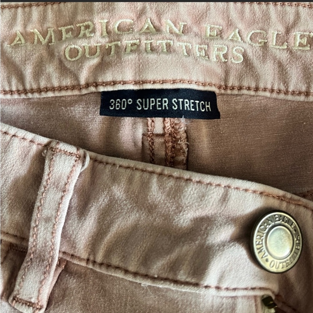 AE mauve jeggings